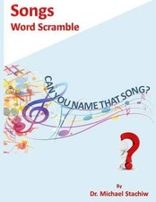 Songs Word Scramble by Michael Stachiw (English) Paperback Book