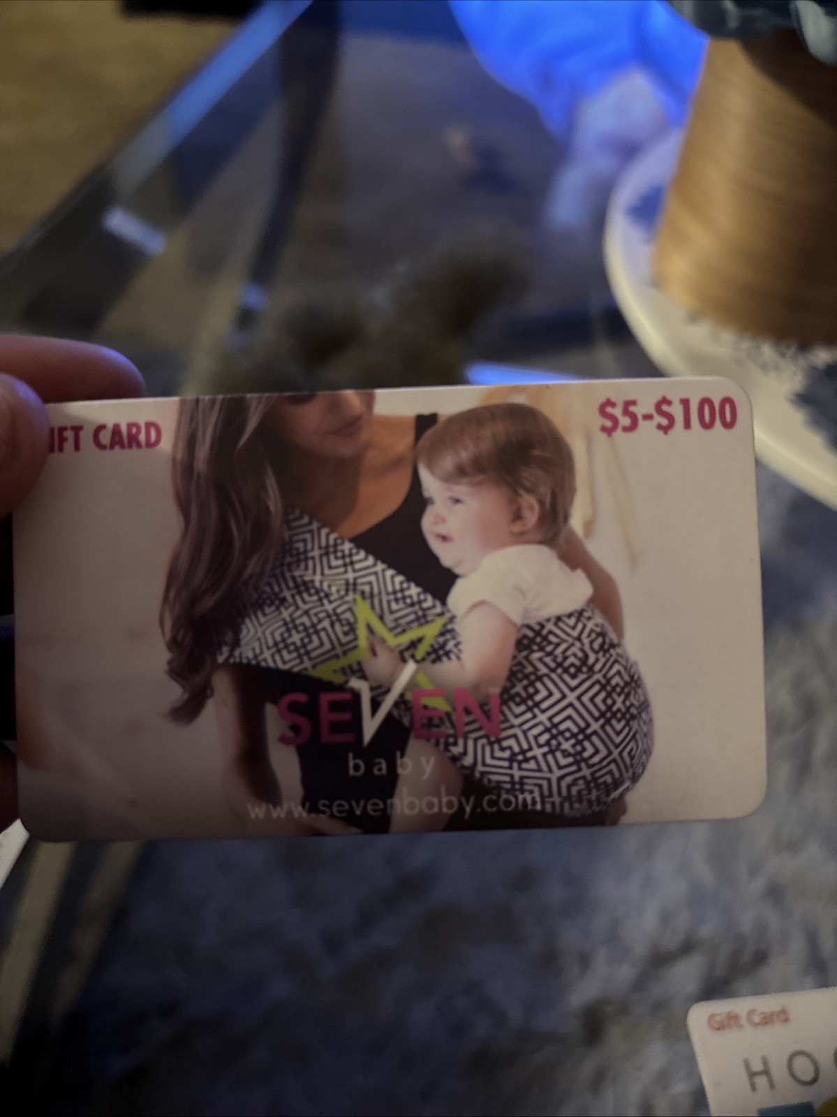 40 USD Seven Baby Gift Card for Newborns and Parents