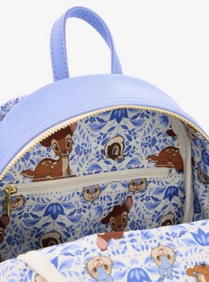 NWT Loungefly Disney Bambi Floral Mini Backpack- Exclusive  display picture 2