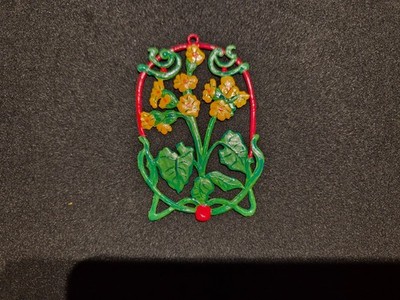 D4 Vintage Pewter Pendant ''Sun Bride'' Used