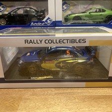 1:18 Sun Star Rally Collectibles Diecast Subaru Impreza WRC06 #5580 Blue