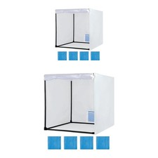 Portable Spray Booth for Automotive - Large with Exhaust Fan & Filter, Dust Free