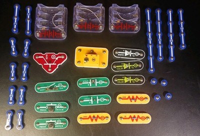 Elenco Electronic Snap Circuits Parts Lot Battery Pack