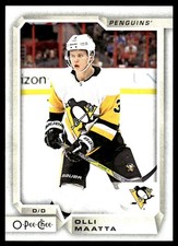 2018-19 O-Pee-Chee #333 Olli Maatta Pittsburgh Penguins Hockey Card