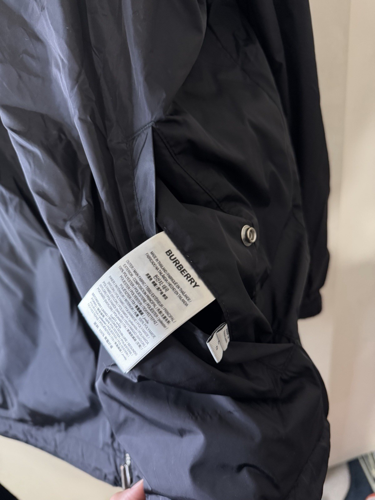 Burberry Reversible Jacket Size Large - image 2