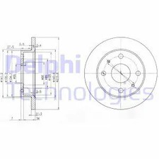 Disque de frein Daihatsu TREVIS