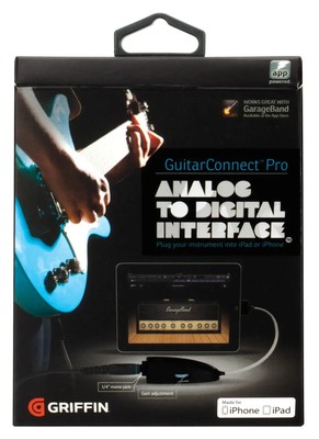 GuitarConnect Pro Original | Analog to Digital Interface for iPad and iPhone 4