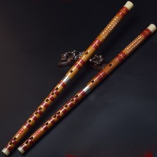 Bamboo flute, two-section bamboo transverse flute, high-end xiao flute..