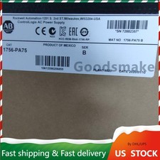 New Factory Sealed Allen-Bradley 1756-PA75 ControlLogix AC Power Supply 1756PA75