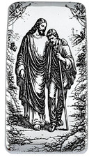 10 ozt 999 Fine Silver Art Bar - The Walk of Grace - ADAMO TECHNE 102.40 per troy oz