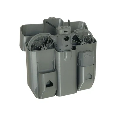 Boîte de rangement légère pour DJI NEO2 avec rabat magnétique et ABS + PU - Bild 1 von 4