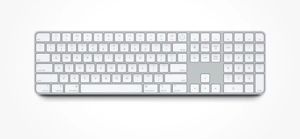 Apple Magic Keyboard with Touch ID and Numeric Keypad for Mac Models with Apple - Image 2 of 4