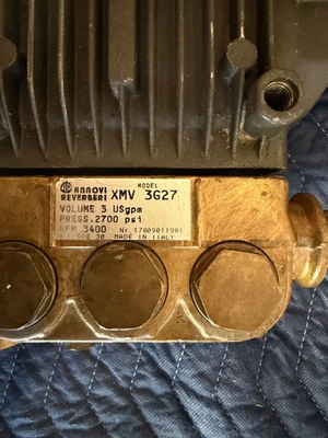 #ad AR Annovi Reverberi XMV3G30D F24 Pressure Washer Pump 3 GPM 3000 PSI 3400 RPM $200.00