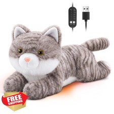 MewMix Cat Heating Pad USB Powered Grey Cat-B