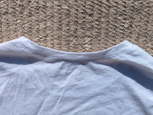 Old Navy Shirt Women's White "Pretend I'm A Ghost"- Large - Picture 2 of 7