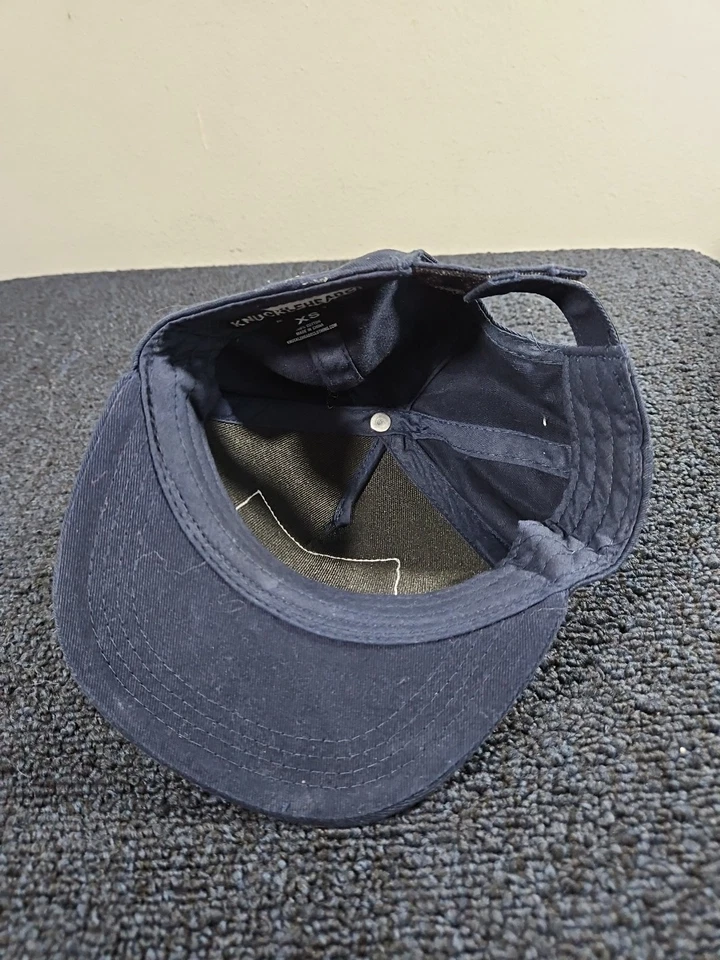 Gorra con tirantes Knuckleheads parche bandera de Estados Unidos azul marino talla XS extra pequeña Foto 3 de 4