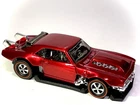 Hot Wheels: CUSTOM 68 CAMARO Spectraflame RED 🔥😎 CUSTOM MADE REDLINE