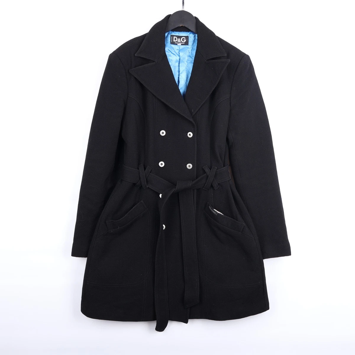 Dolce&Gabbana Trench Coat Solid Coats, Jackets & Vests for Women 