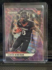 2025 Panini Prizm Draft Picks - Xzavier Henderson #15 Purple Wave Prizm (RC)