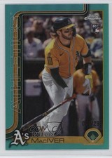 2025 Topps Chrome Update Teal Refractor 70/299 Willie MacIver #USC81 z2n