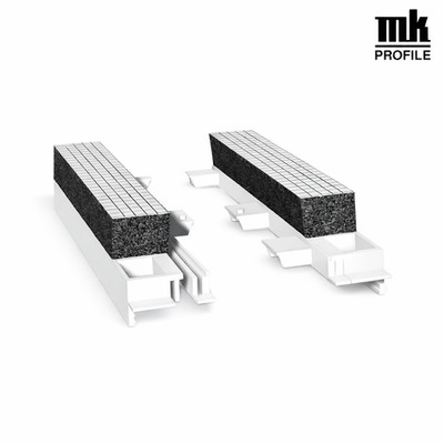 Adapter für Menke Rollladenkastendeckel - 1 Paar