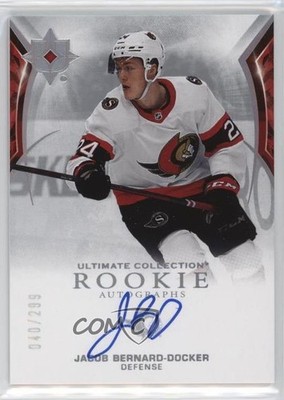 2021 Ultimate Collection Rookies 40/299 Jacob Bernard-Docker Rookie Auto RC 1p1a