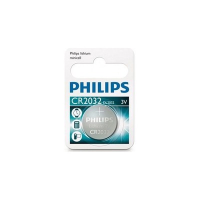 PHILIPS Pila boton PHILIPS CR2032