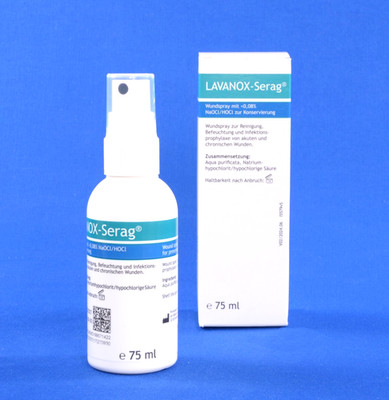 Lavanox Wundspray Wundreinigung Wundversorgung 75ml Serag Wiessner 017043