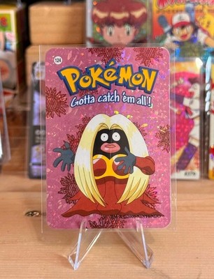 2000 Vintage Pokemon Vending Prism Sticker - Jynx Solo Gallery #124