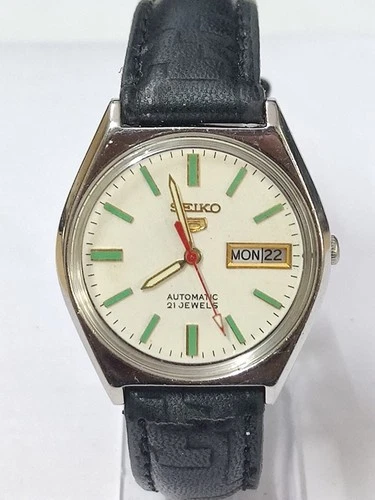 Vintage Seiko Automatic Day Date Dial Wrist Watch  SP183