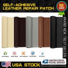 Self-Adh Leather Patch Buy 1 Get 1 Car Seat/Sofa/Bags Durable/Easy Use