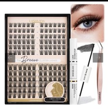 Lashview Cluster Lashes Kit 144pcs The Breeze