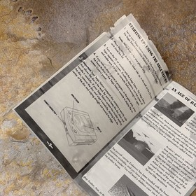 Wing Arms Manual - Sega Saturn **SEE DESC**