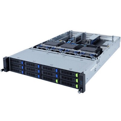 Gigabyte R282-Z96 Server 12X3.5'' 768GB 2666MHz RAM ，2x AMD EPYC 7713 CPU，2x1400W