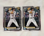 2024 Bowman Draft Chrome Konnor Griffin #BDC-22 2 Card Lot