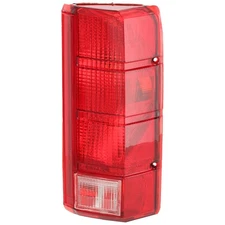 Halogen Tail Light For 1980-1986 Ford F-150 Right Clear & Red Lens