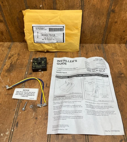 New American Standard TAYASCT501A HVAC Anti Short Cycle Time Delay Relay Kit