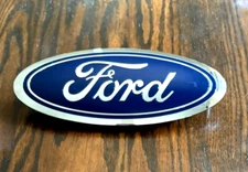 OEM Ford F150 Truck Rear Oval Tailgate Logo Emblem Part FL34-402A16-AC   (BIN2)
