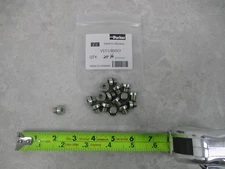 LOT OF 16 PARKER VSTI1/8EDCF HOLLOW HEX PLUGS, 1/8" BSP, V0670