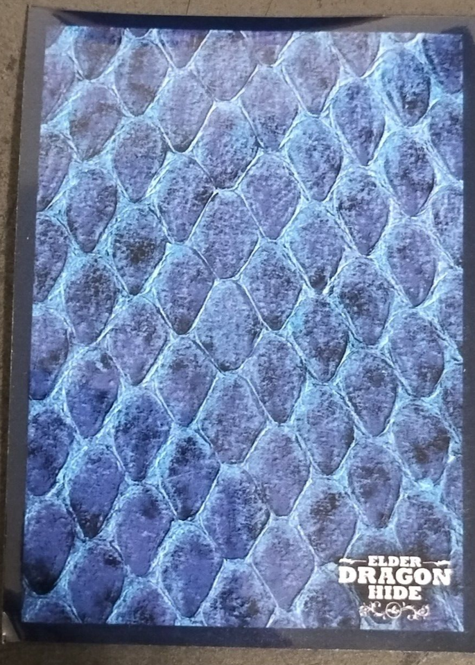 Legion Elder Dragon Hide Deck Protectors Blue x20 eBay