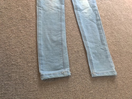 Tommy Bahama Pull On Jeggings Girl Size 7 Blue Light Wash 22x22.5 Stretch Skinny - Picture 9 of 11
