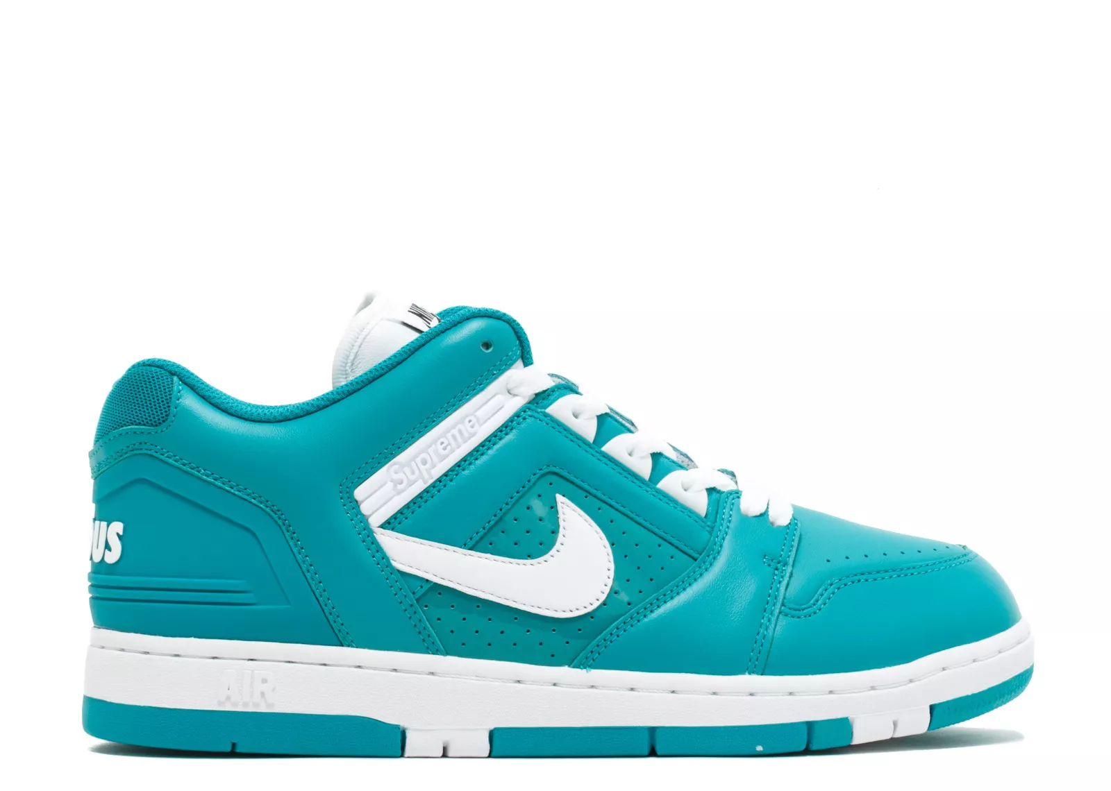 Supreme x Nike SB Air Force 2   Turquoise   Royaume Uni 6