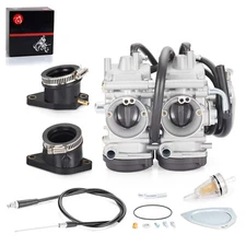 Carburetor Intake Manifold + Throttle Cable For Yamaha Raptor 660 YFM660R 01-05