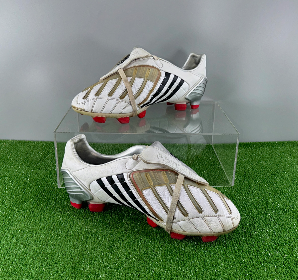 Adidas Predator Powerswerve FG Sample Elite US8.5 UK8 White boots