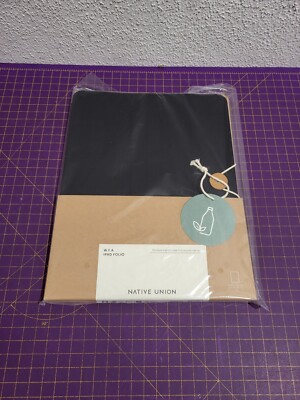 Native Union Hülle für iPad Pro 12,9 Zoll (Schwarz)