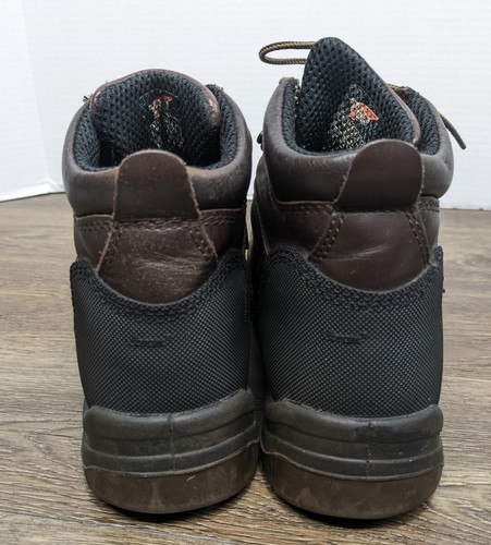 Red Wing Waterproof CSA 6" Safety Boots King Toe Brown Leather Men's Size 8.5D - Picture 8 of 15