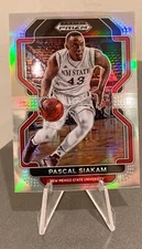 2022-23 Prizm Draft Picks Pascal Siakam Holo #78 New Mexico State, Raptors