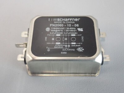 FN2060-10-06 - SCHAFFNER - FN20601006 / Netzfilter 110/250VAC 50-60HZ Used