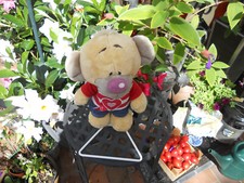 PIMBOLI z dżinsami i czerwono-białym swetrem z sercem ok. 30 cm Diddl rzadkość