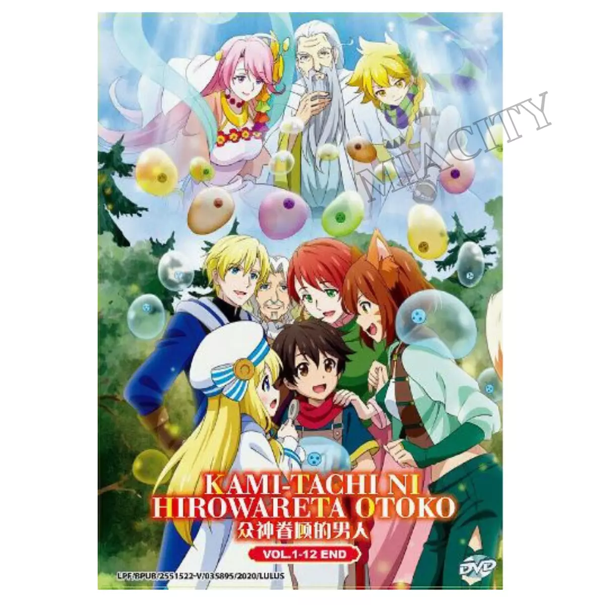 English dubbed of Kami-Tachi Ni Hirowareta Otoko Season 2 (1-12End) Anime  DVD